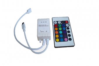 Kontroler LED PR RGB IR 6A+ pilot 24 przyciski